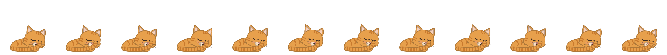 A ginger cat asleep on top of a window